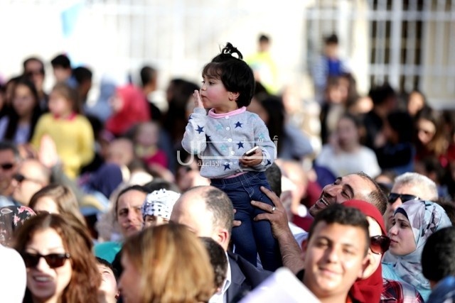 مهرجان إختتام فعاليات نوار نيسان في رام الله